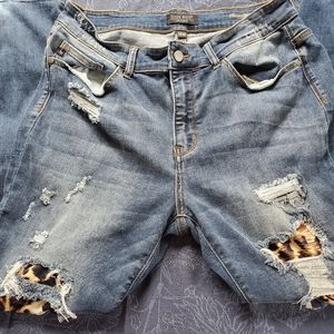 Judy Blue destroyed jeans